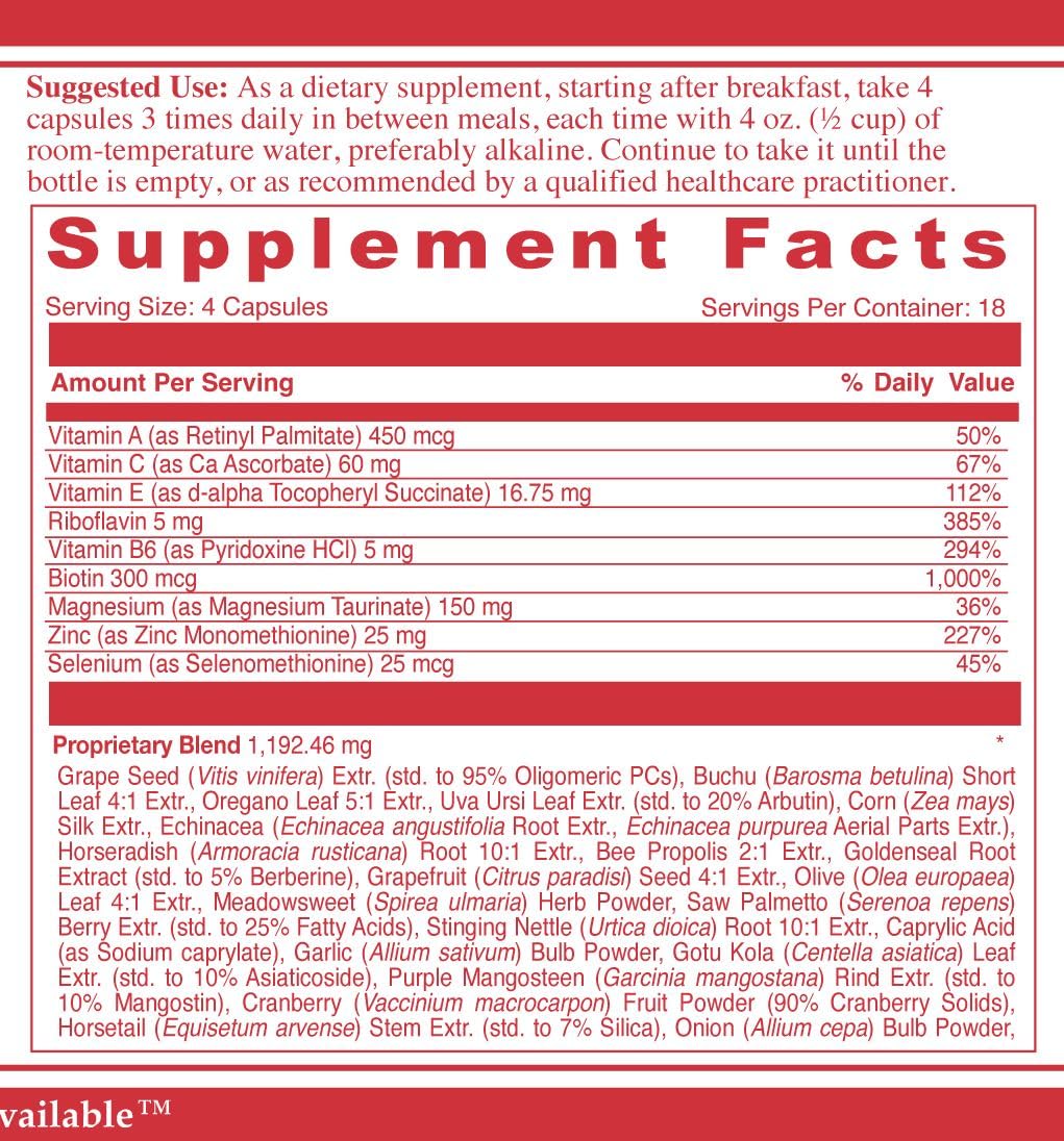 Dietary Supplement 72 Capsules S8451