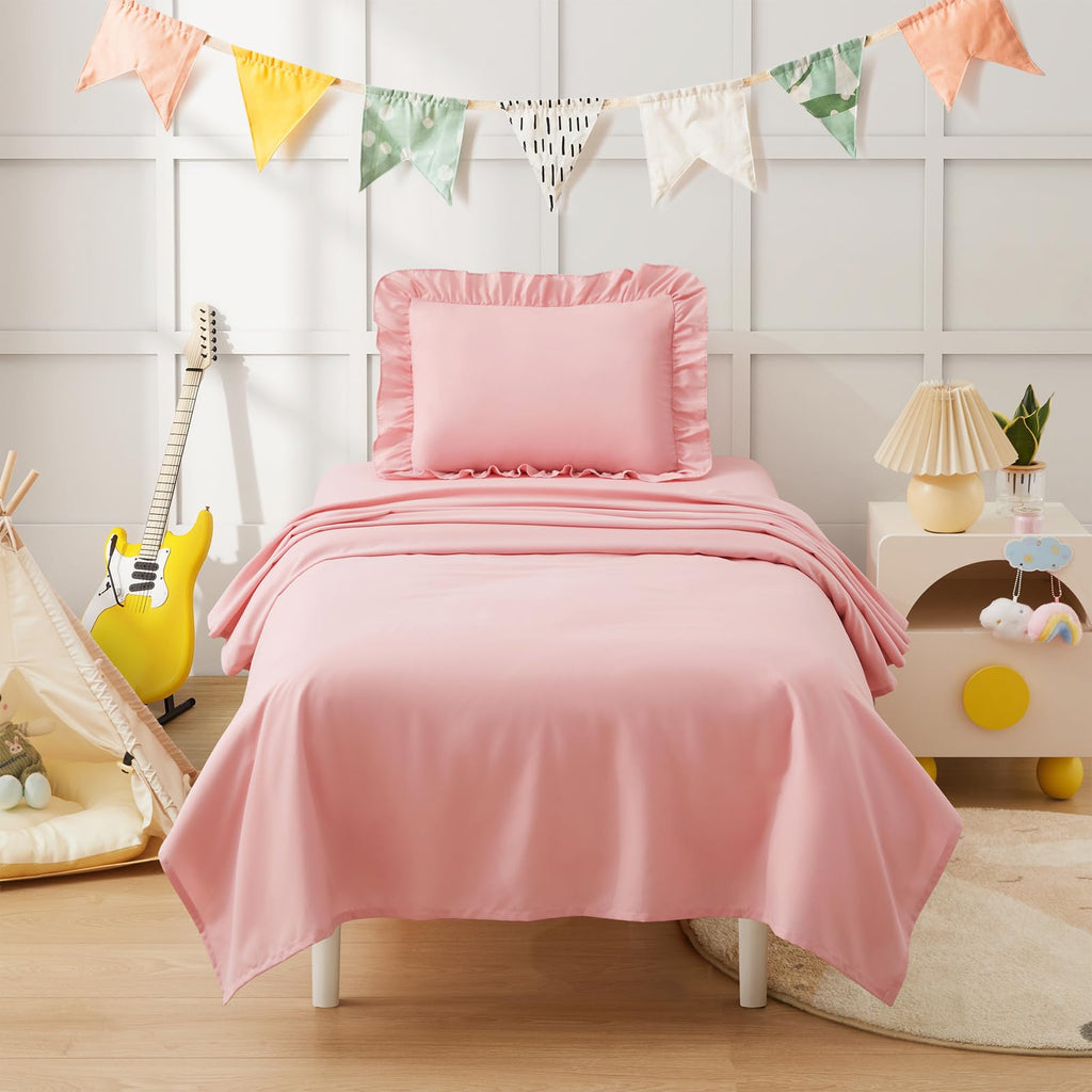 Light Pink Toddler Sheet Set T976684
