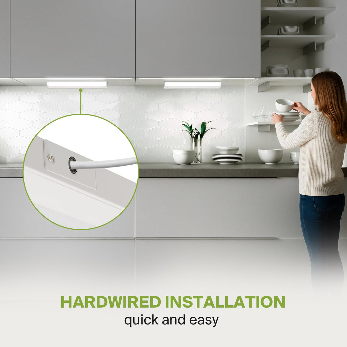 24 inch 12W Dimmable LED Under Cabinet Lighting D858021