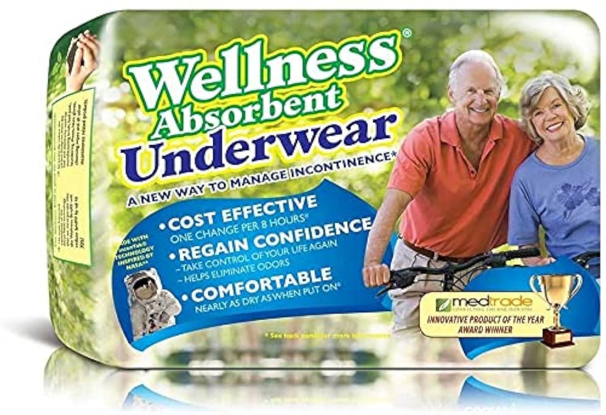 Absorbent Underwear Size X-Large 12 Count L715