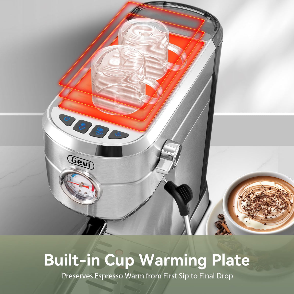 20 Bar Compact Espresso Machine K28925