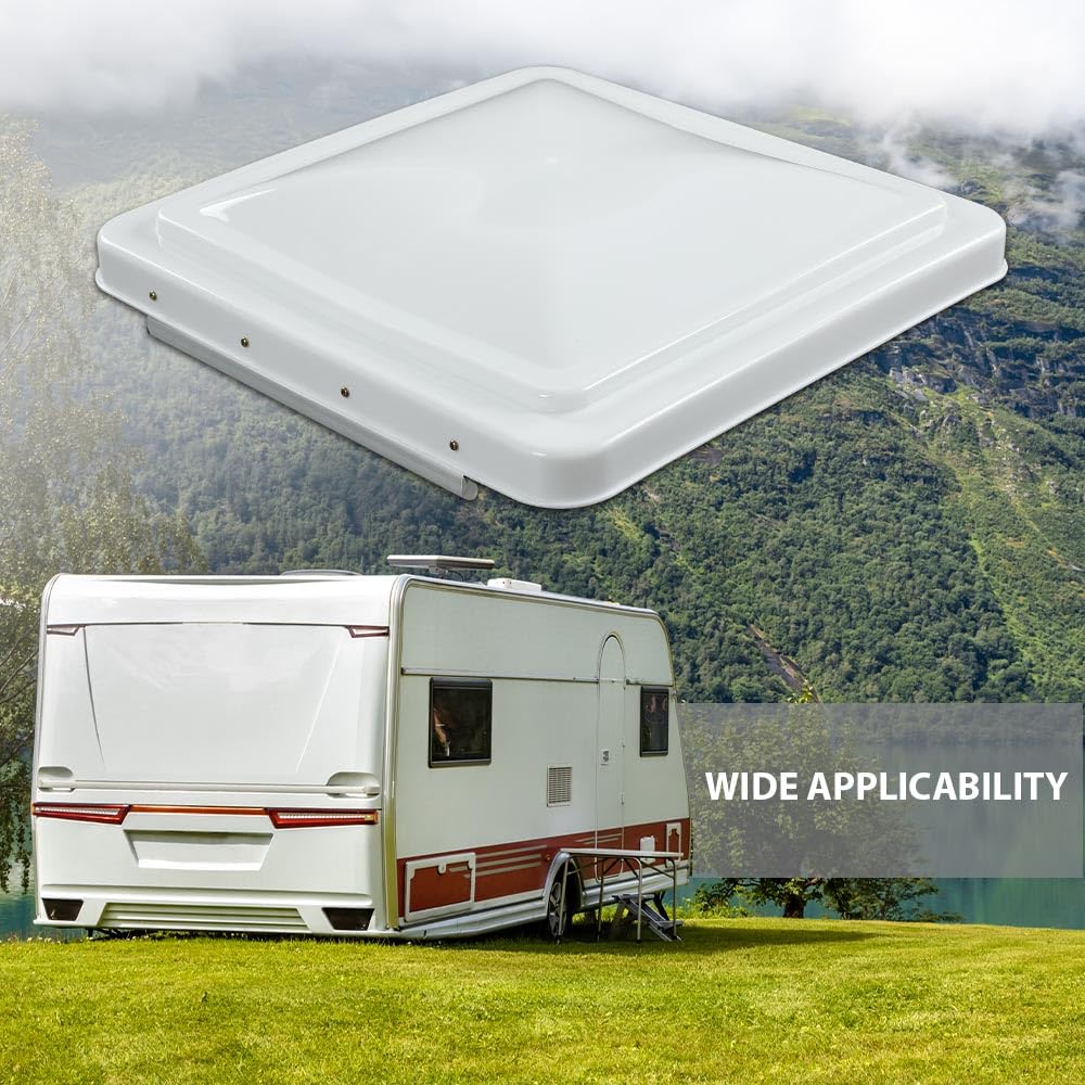 14" x 14" White Roof Vent Cover T446