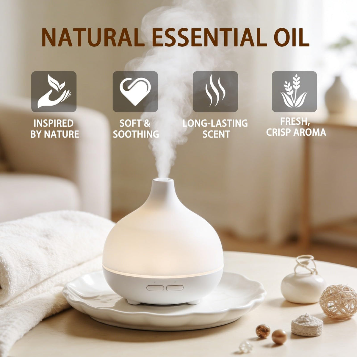 Chamomile and Lavender Essential Oil 4 Fl Oz U9849