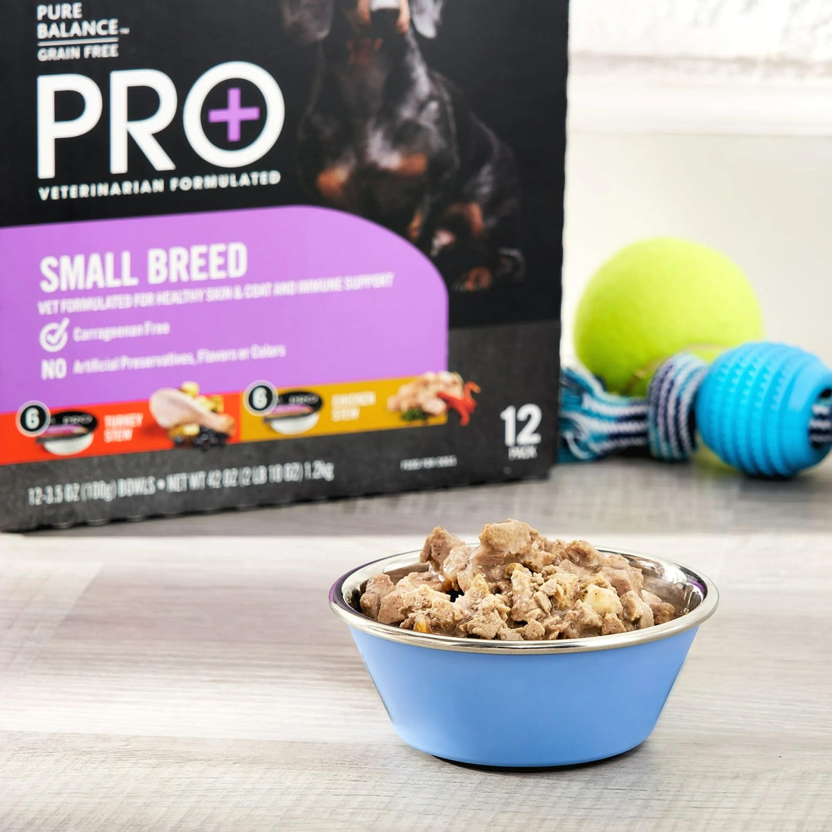 Turkey Stew & Chicken Stew Grain-Free Wet Dog Food 3.5 oz Cups G908