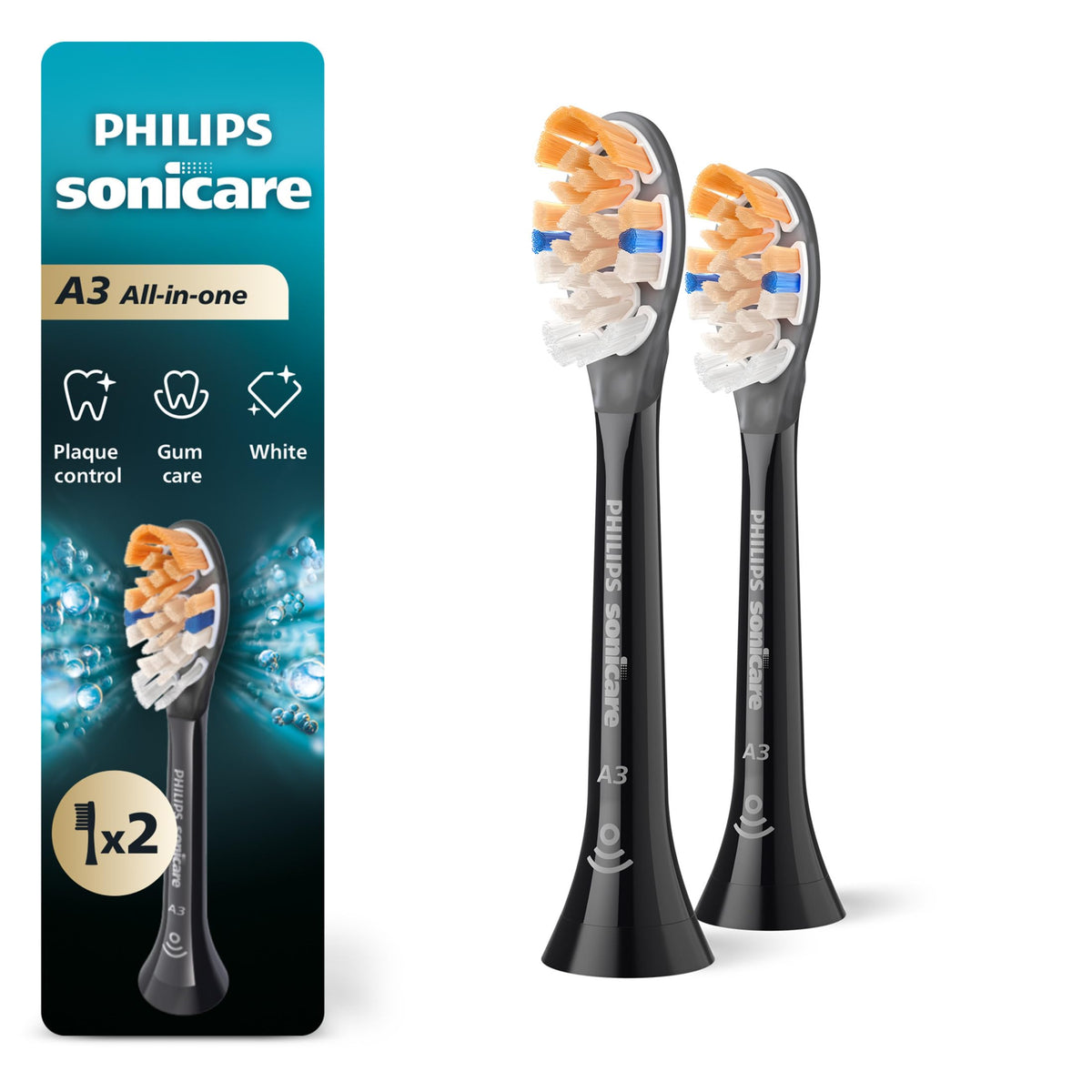 Black Brush Heads 2-Pack F99341