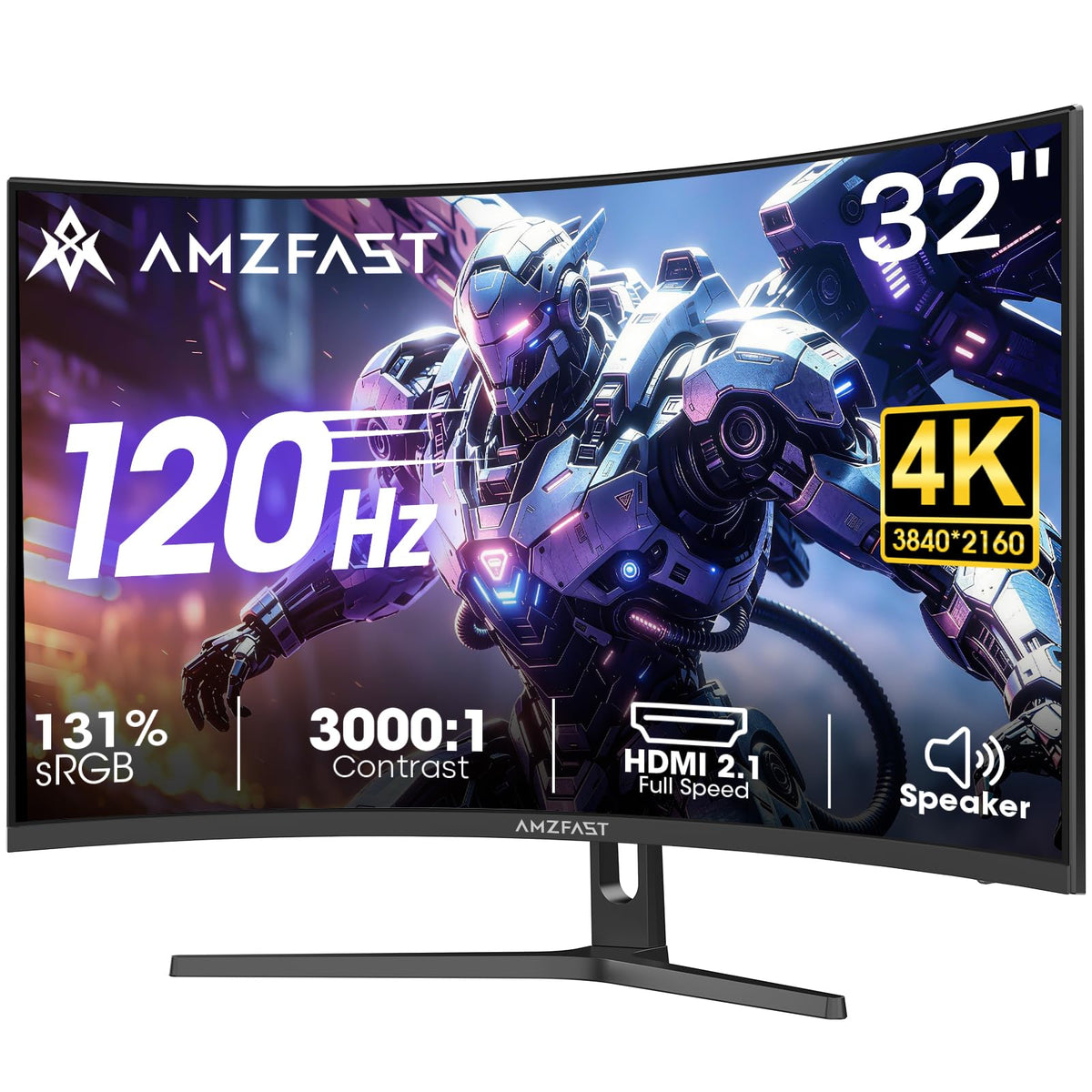 32" 4K 120Hz Curved Gaming Monitor Y817
