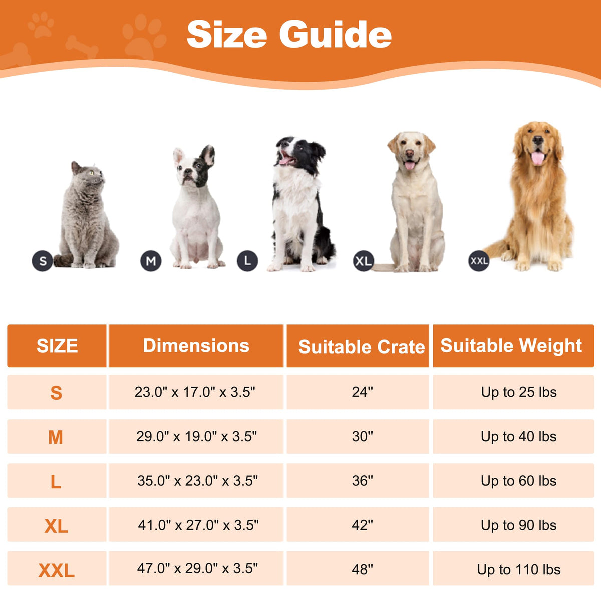 Washable Dog Bed 35 Inch Grey S41910