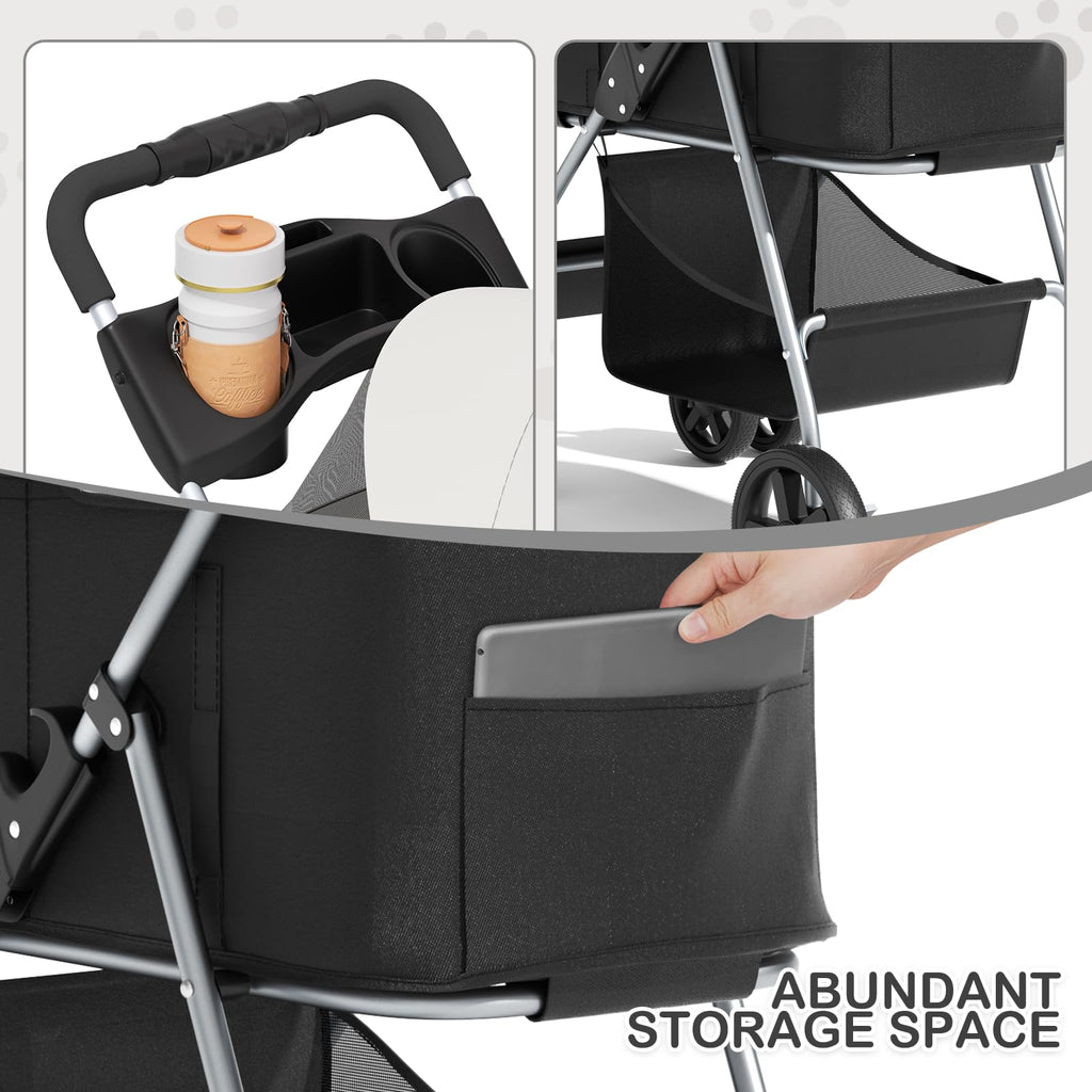 Foldable Pet Stroller J2704