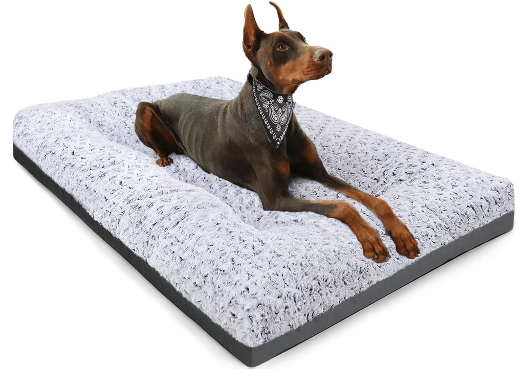 Washable Dog Bed 35 Inch Grey S41910