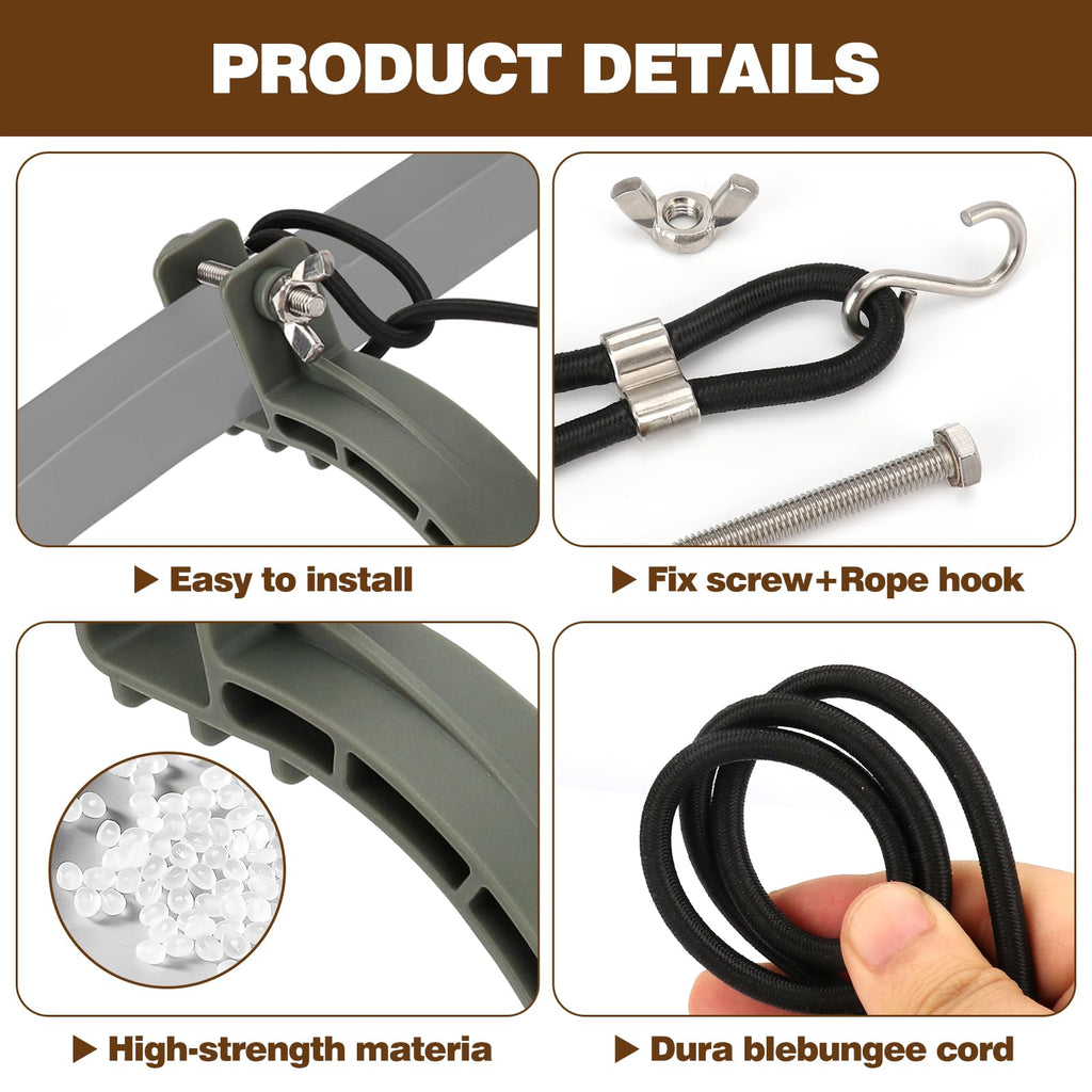 Climbing Stand Accessories with Elastic Rope (1-Pair) C262