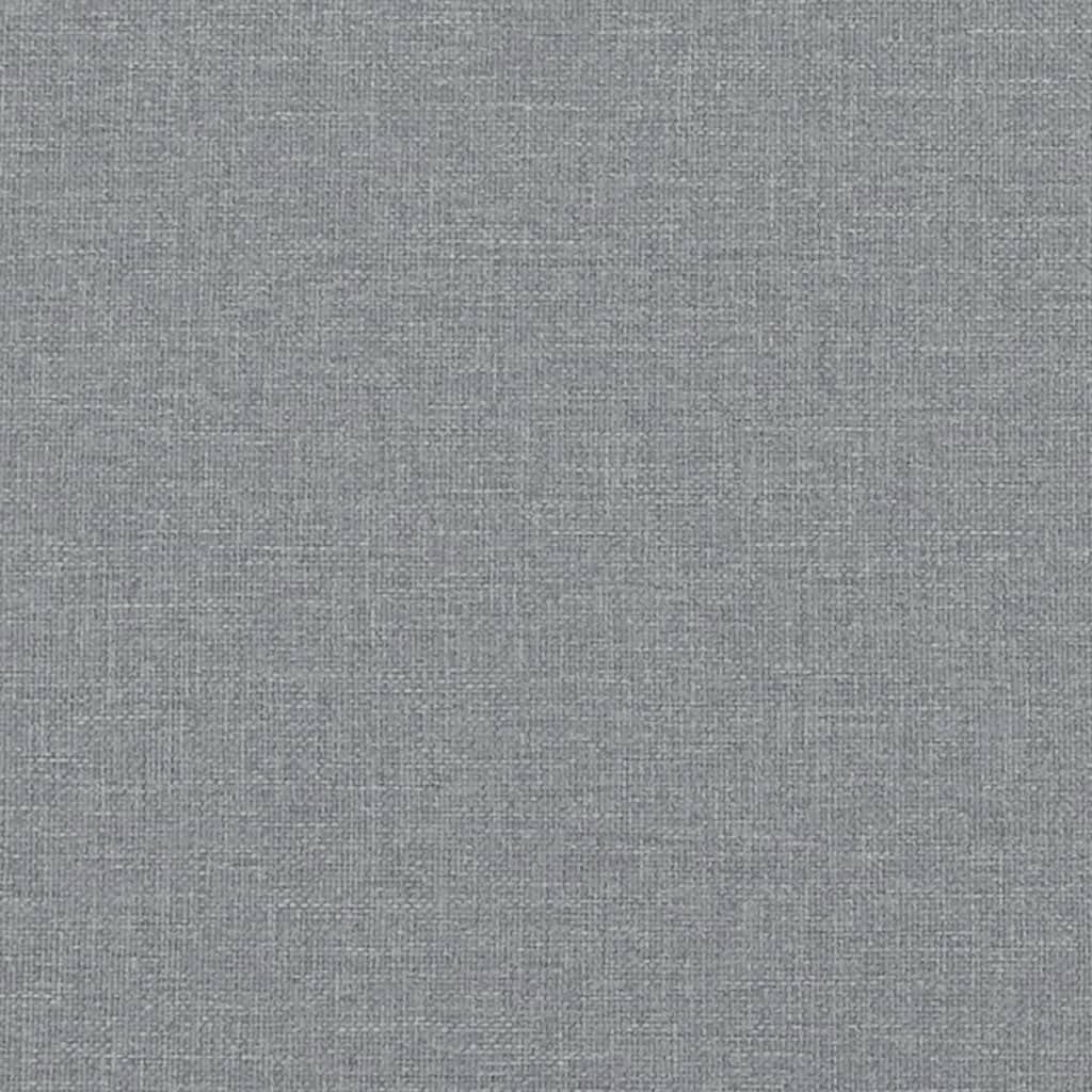 Light Gray 78 Inch Wide 3-Seater Sofa with Footstool T23692