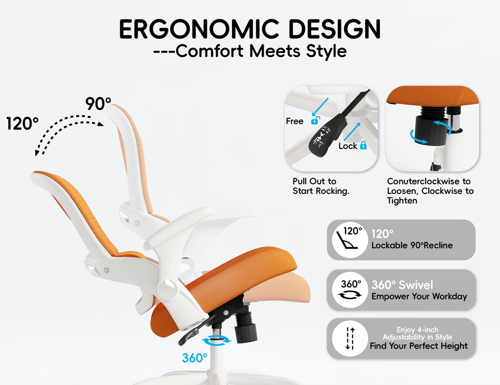 Ergonomic Office Chair with Back Support M6689
