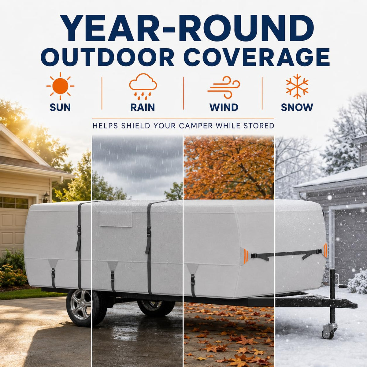 420D Oxford Folding Camper Cover C82441