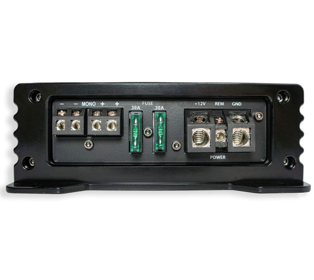 Dual 12" Sub Box Amp and Wire Kit B6818