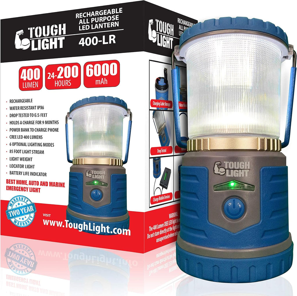 LED Rechargeable Lantern with Cell Phone Charger Y752