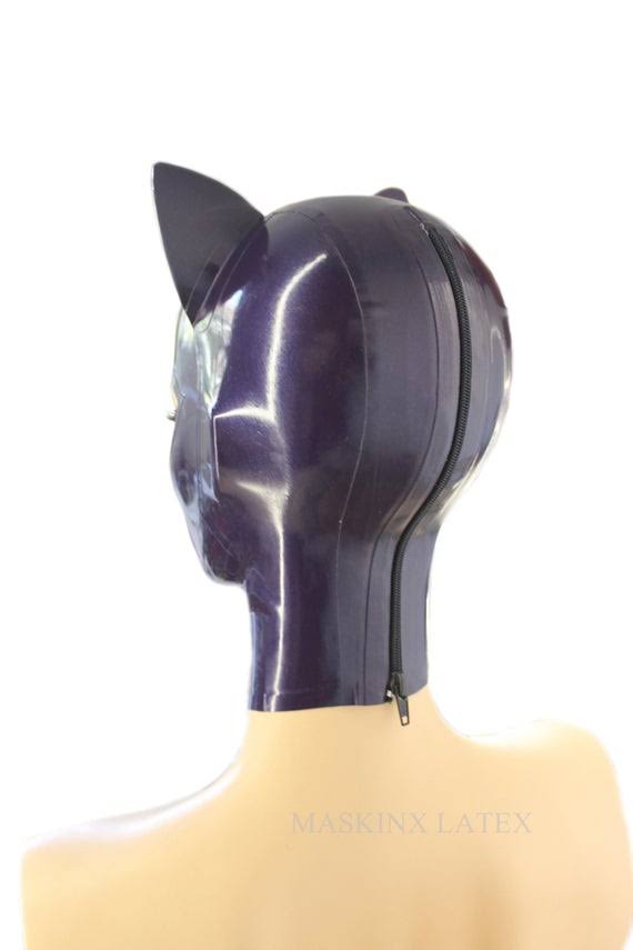Cat Hood with Attached Ears N921