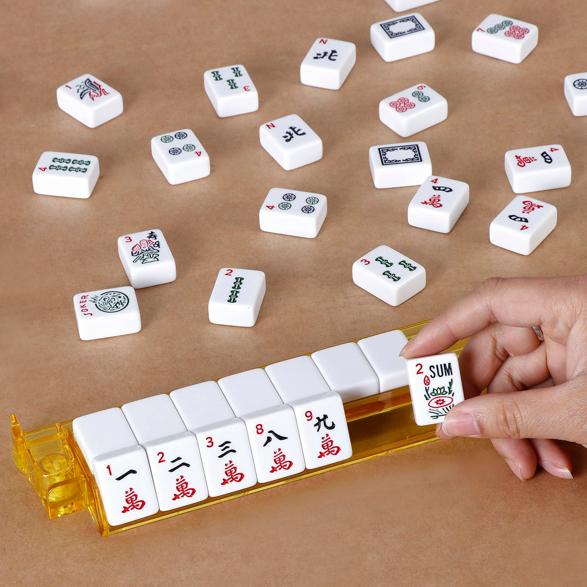 American Mahjong Set with Soft Carrying Bag E518