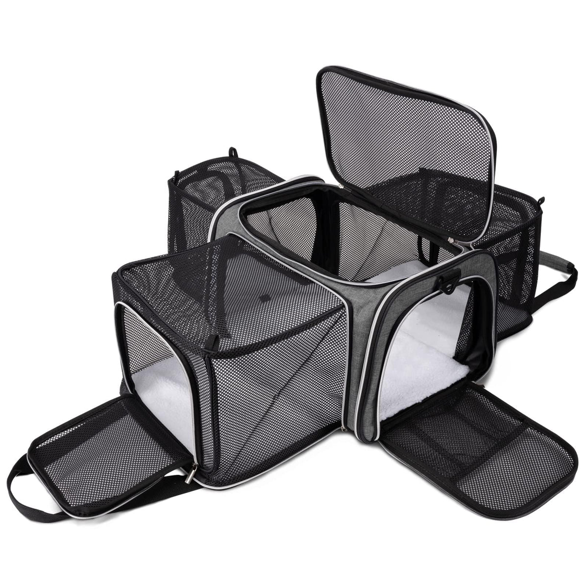 Airline Approved Soft Side Pet Carrier with Fleece Pad O987