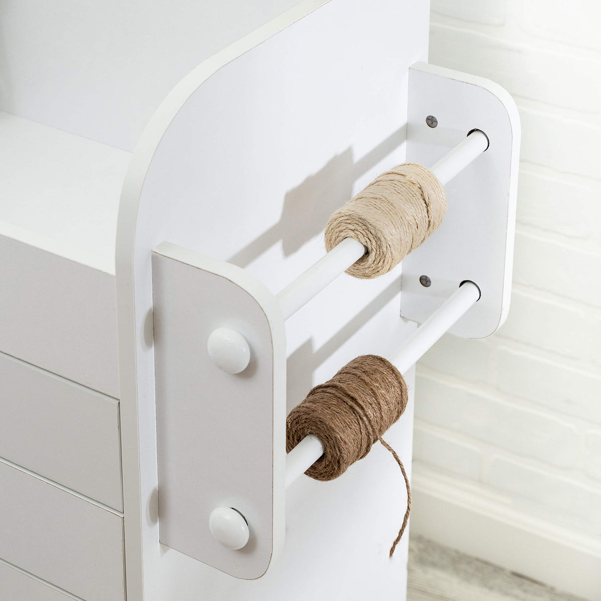 Rolling Craft Storage Cart with Locking Wheels L4495