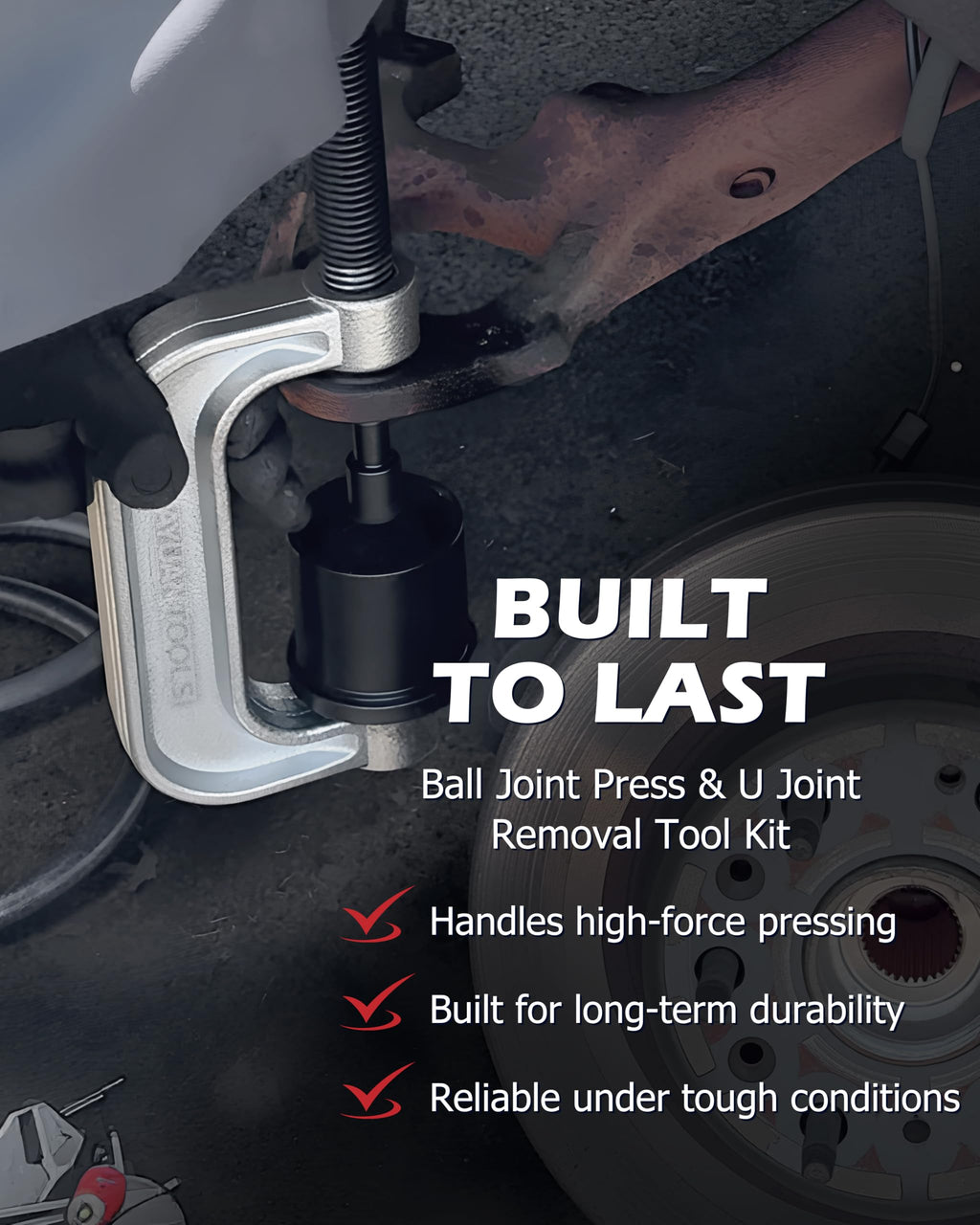 21 Pcs Ball Joint Press Service Kit T5490