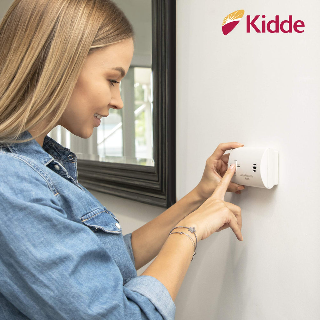 Carbon Monoxide Detector, AA Battery Powered, 85 dB Alarm, 6 Pack N151276