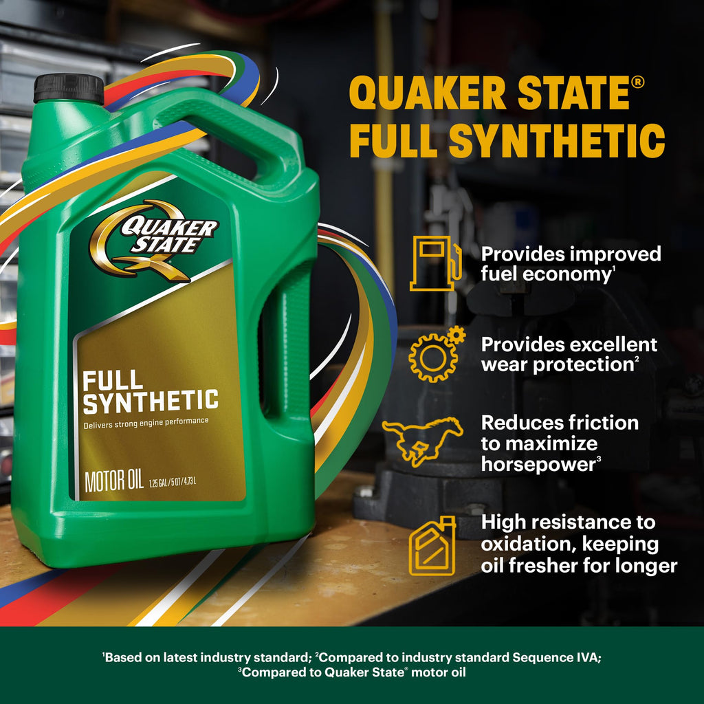 10W-30 Full Synthetic Motor Oil, 5 Quart P686735