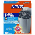 13 Gal Black Kitchen Trash Bags 80ct E706748