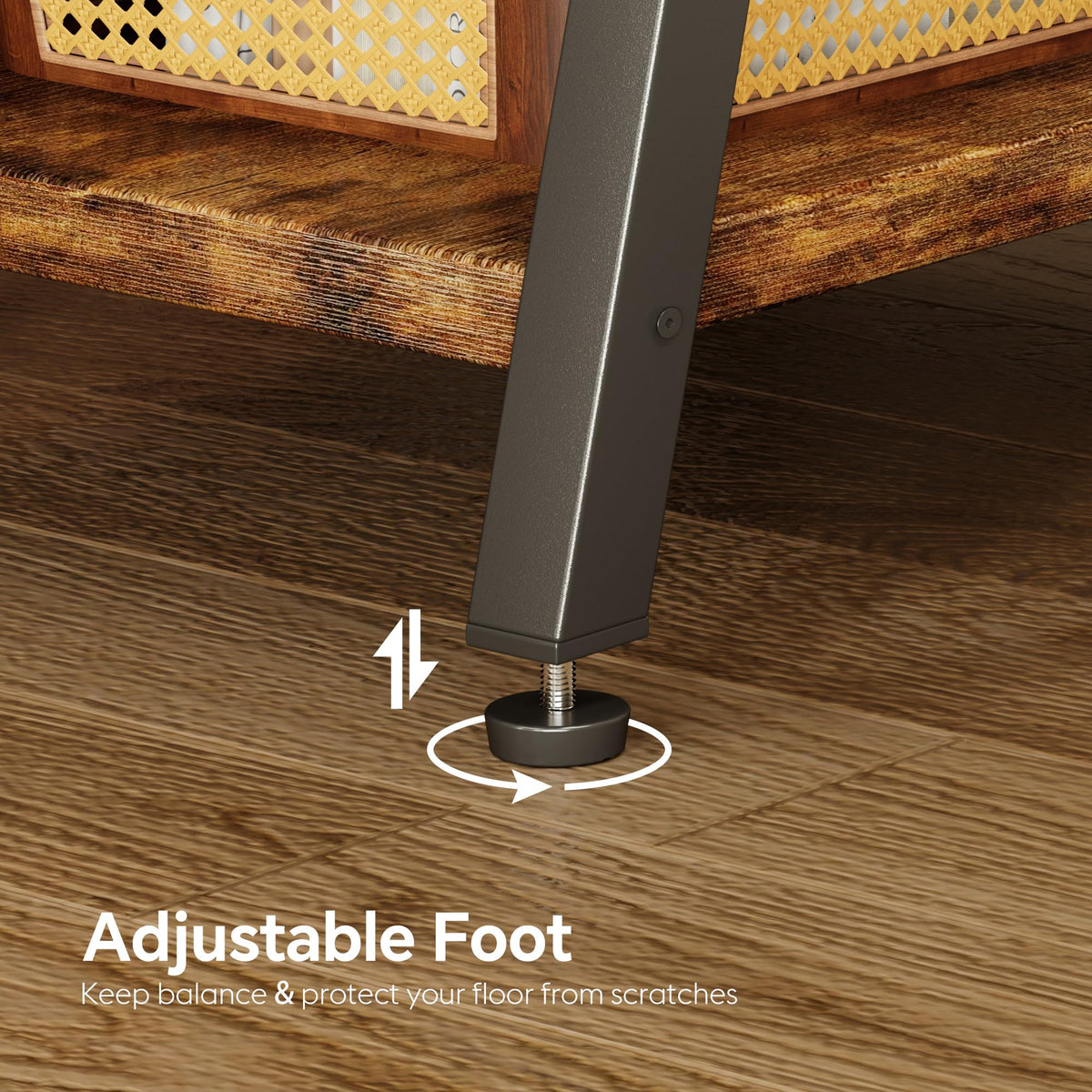 3-Tier Side Table with Charging Station T9429