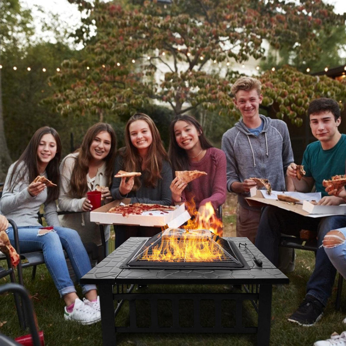 32 inch Wood Burning Outdoor Fire Pit V289