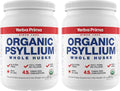 Organic Whole Psyllium Husks Fiber 20 oz Pack of 2 M67007