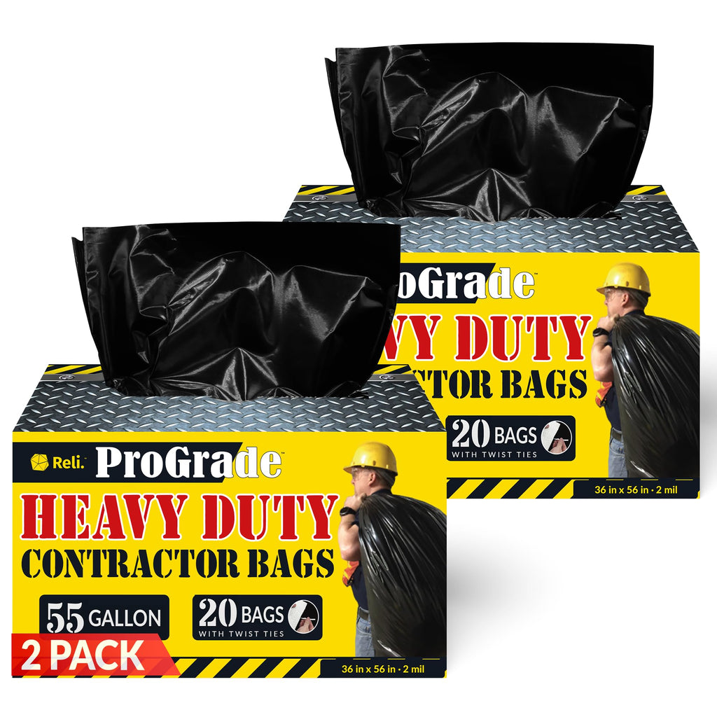 55 Gallon Heavy Duty Garbage Bags Z34904
