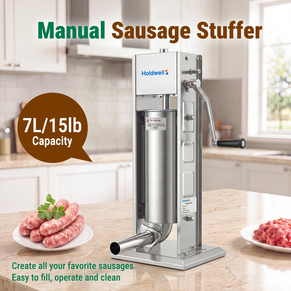 7L Stainless Steel Vertical Sausage Stuffer R85913