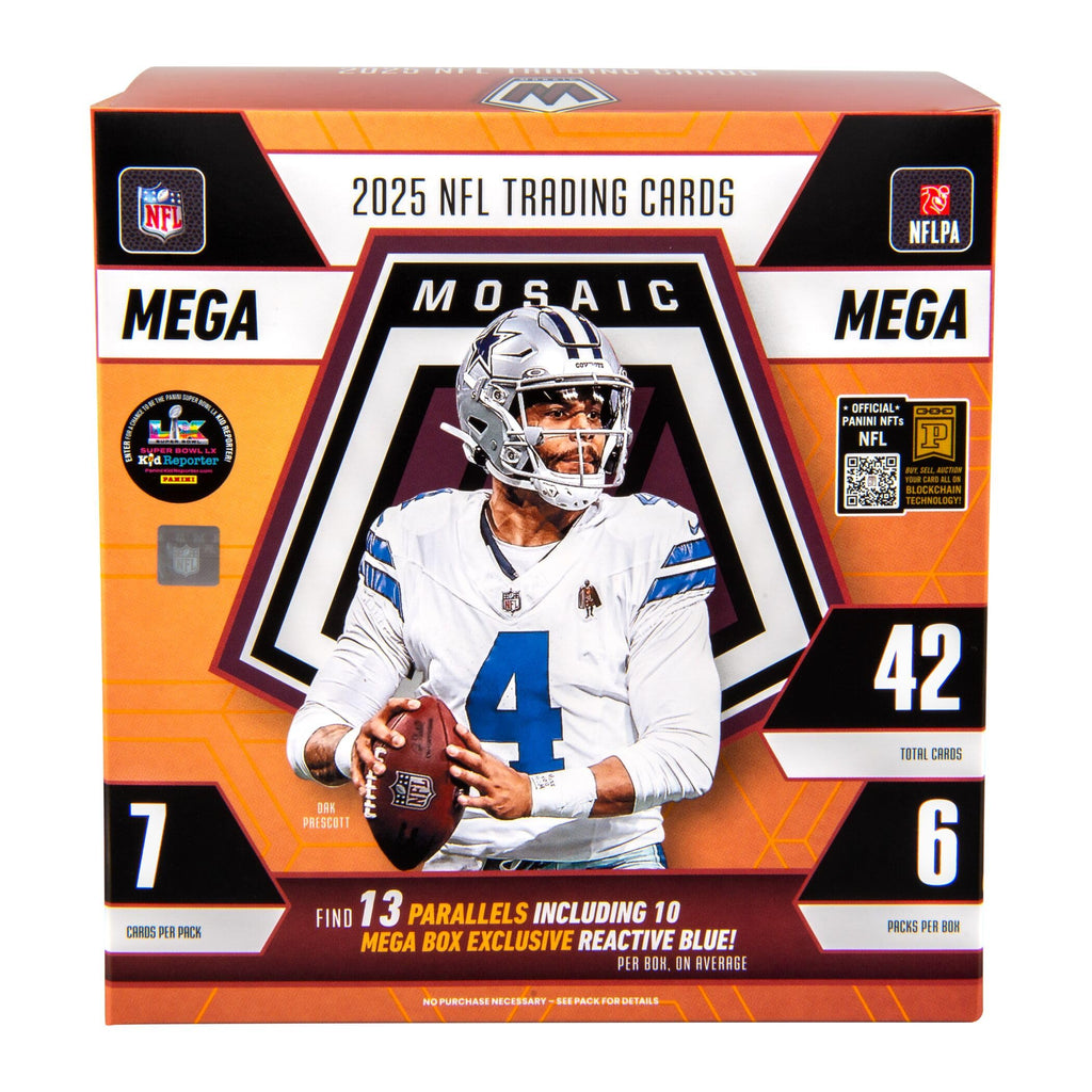 Football Trading Cards Mega Box H207