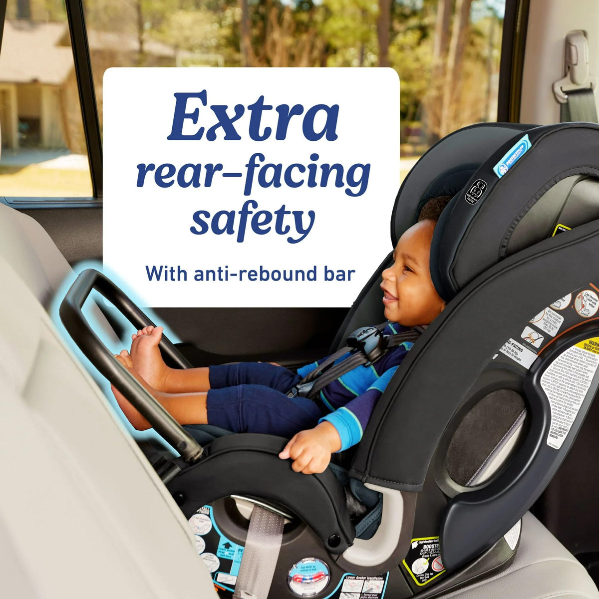 3-in-1 Car Seat with Anti-Rebound Bar Q5024