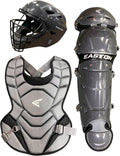 Black Youth Catcher's Set with Helmet, Chest Protector & Leg Guards O300090