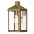 1-Light Antique Brass Outdoor Wall Lantern G570775