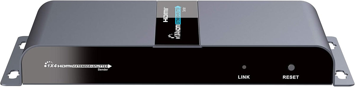 1080P 1x4 HDMI Splitter Over Cat6 Extender with IR, Up to 40M Or 131 Ft U4659