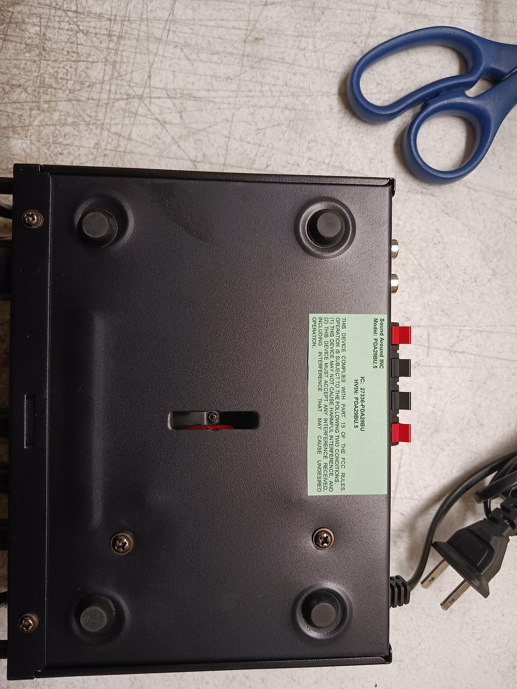200W Stereo Power Amplifier with Bluetooth Q917