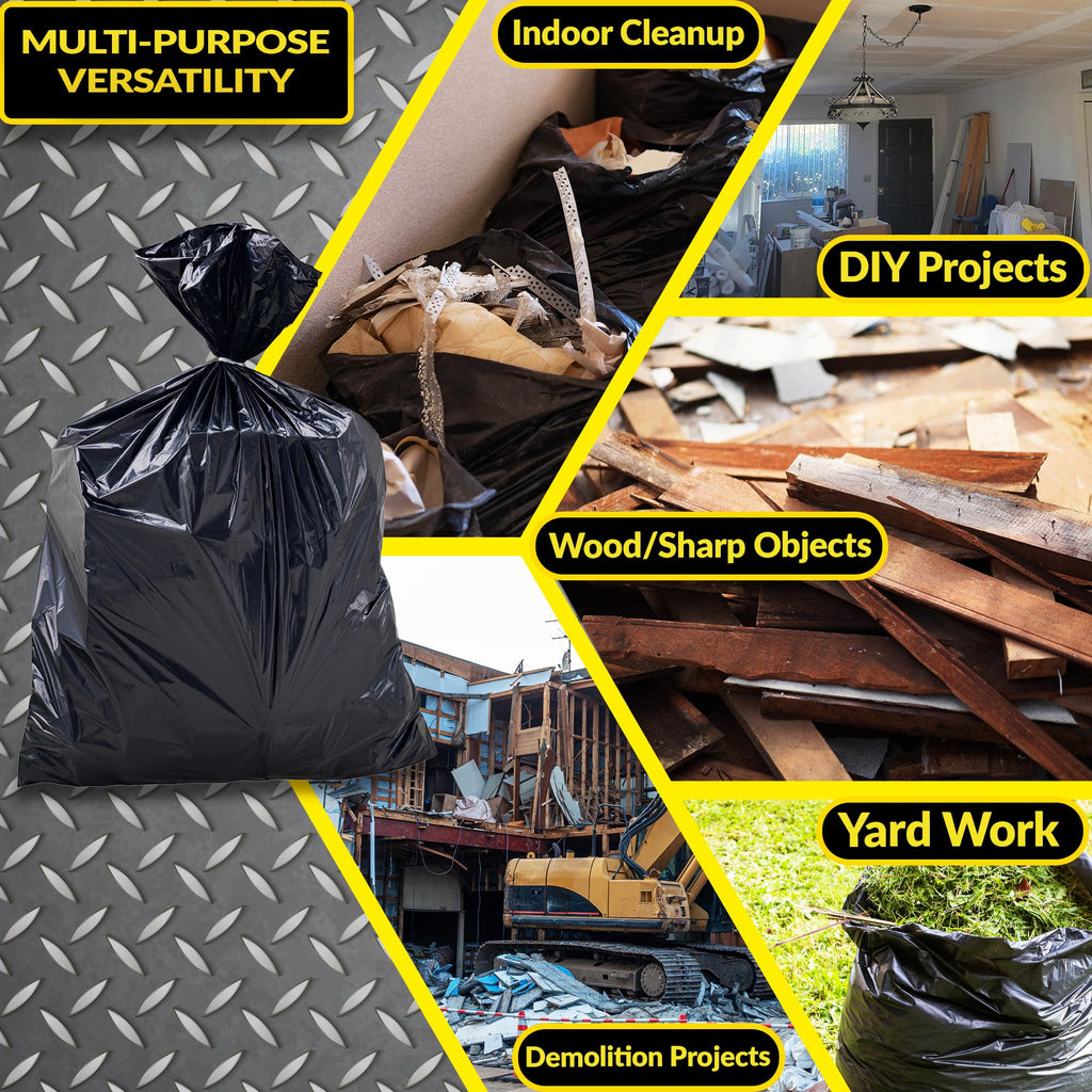 55 Gallon Heavy Duty Garbage Bags Z34904