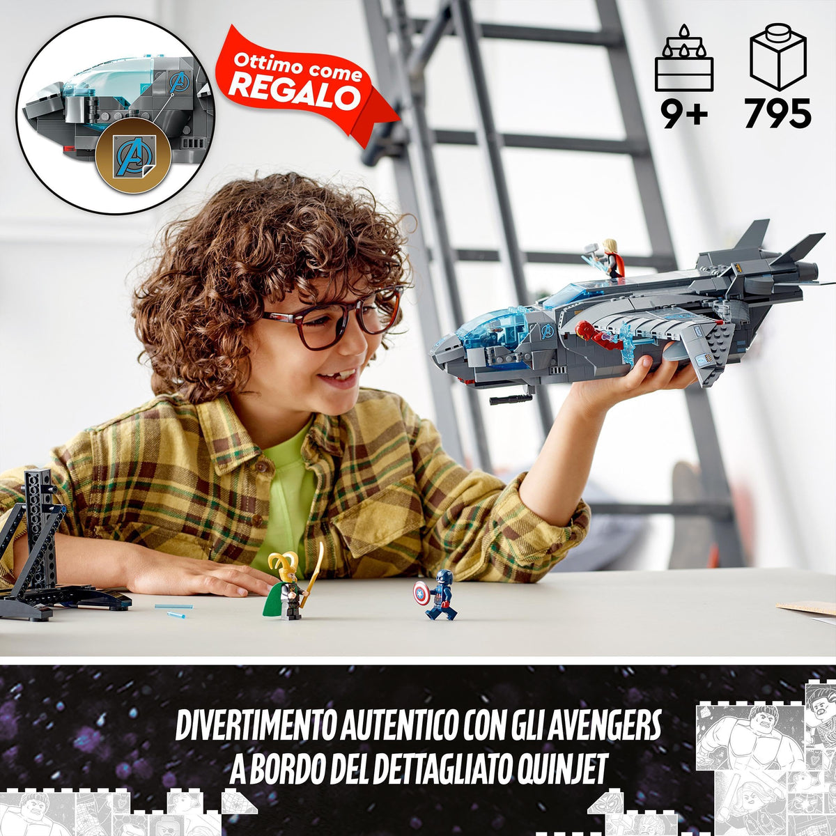 Toy Blocks Airplane J74529