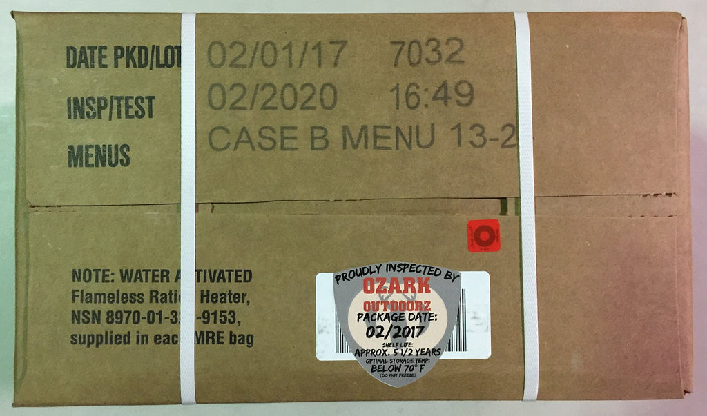 24 Meals Military Surplus Meal Ready to Eat C8437