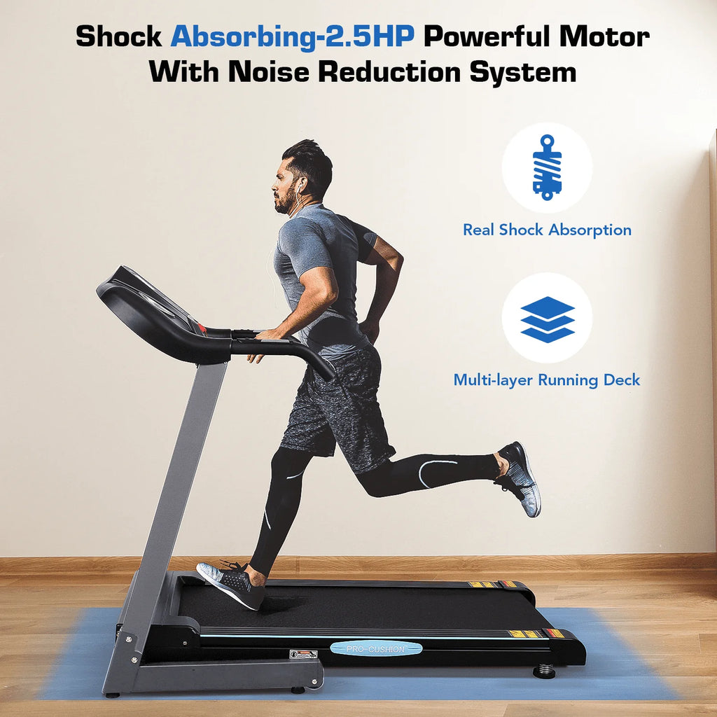 Folding Treadmill 2.5 Horse Power 15 Preset Programs I7169