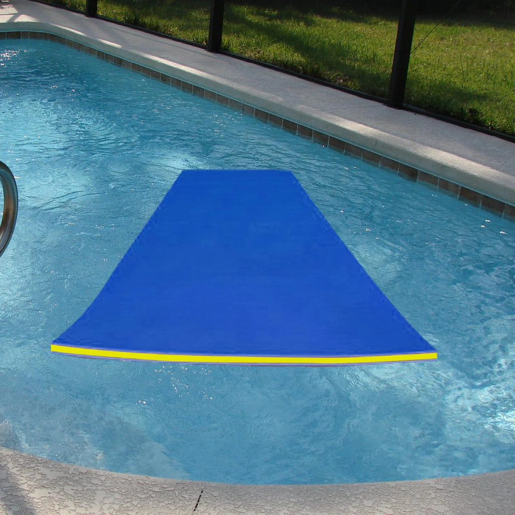 Blue Yellow Floating Water Mat D4726