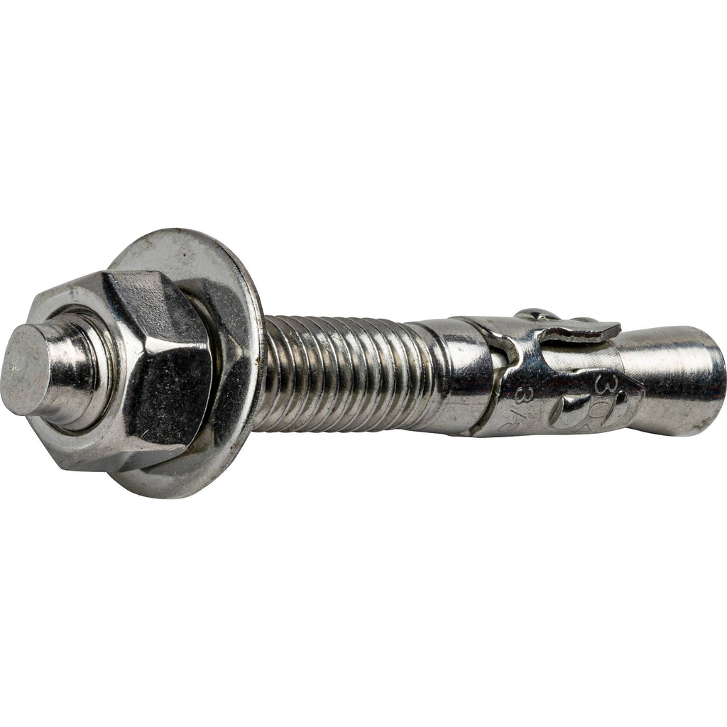 1/4x22 x 4x22 Stainless Steel 316 Wedge Anchors Qty 100 X672147