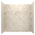 5-Piece Glue-Up Alcove Bath Wall Set in Celestial Marble U41708