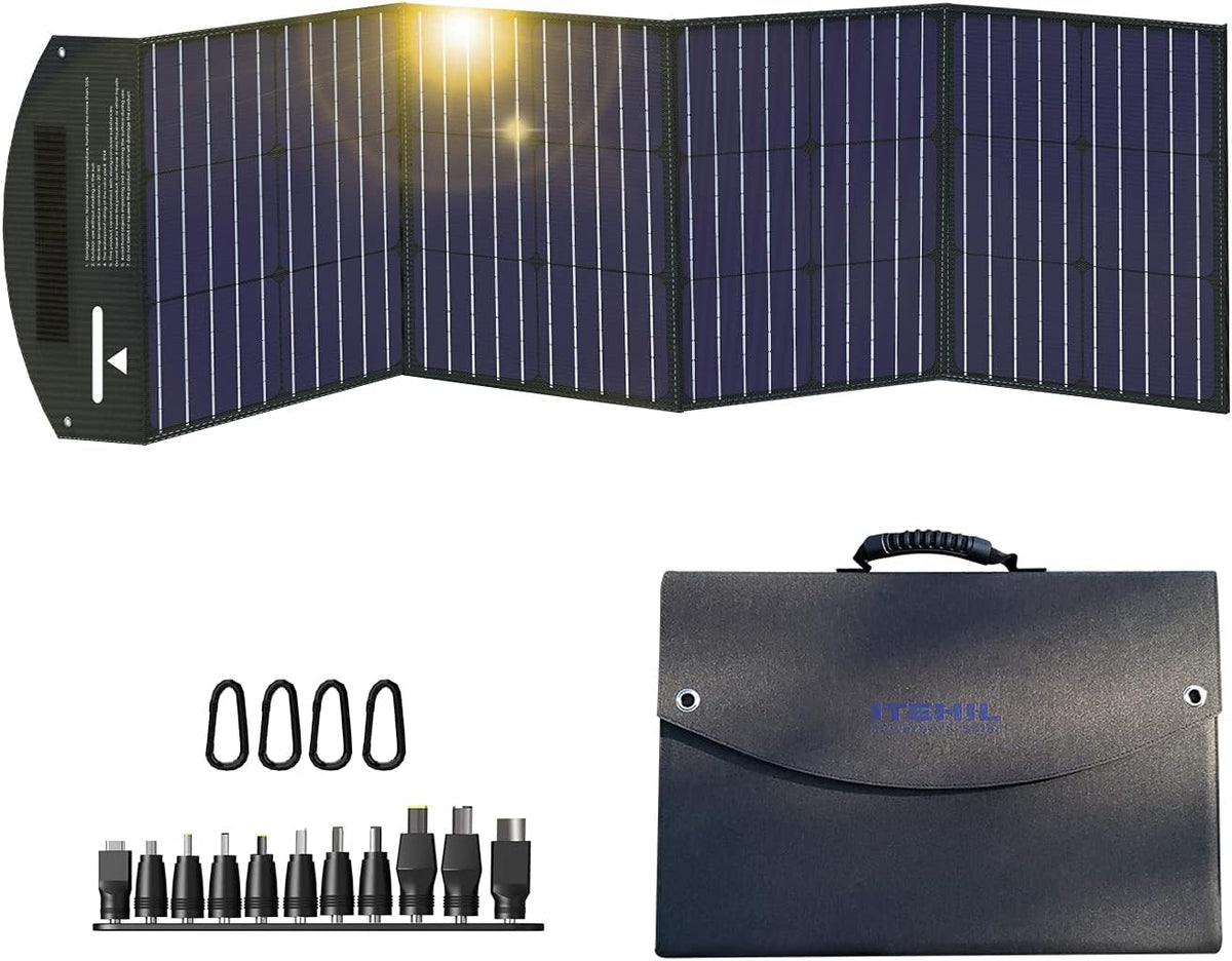 100W 18 Volt Monocrystalline Foldable Solar Panel V34338