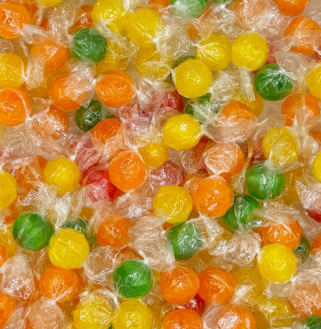 Assorted Fruit Sour Balls Hard Candy (1lb) N388