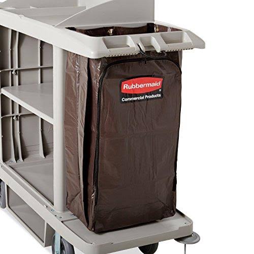 Zippered Vinyl Cleaning Cart Bag 25 gal X824765