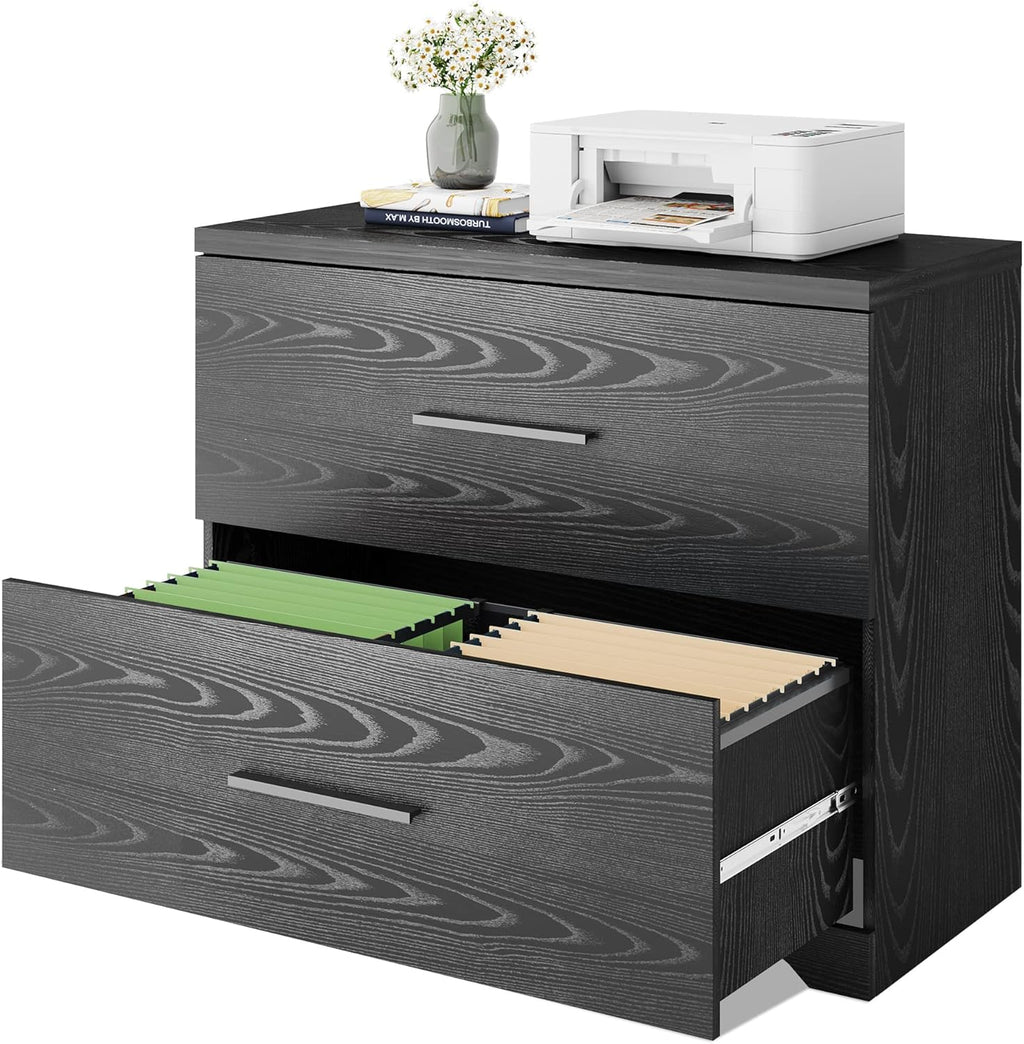 2 Drawer Wood Lateral File Cabinet with Anti-tilt Mechanism M20720