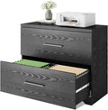 2 Drawer Wood Lateral File Cabinet with Anti-tilt Mechanism M20720
